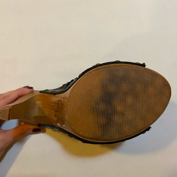 Jennika leather studded mules size 6 - Picture 12 of 12